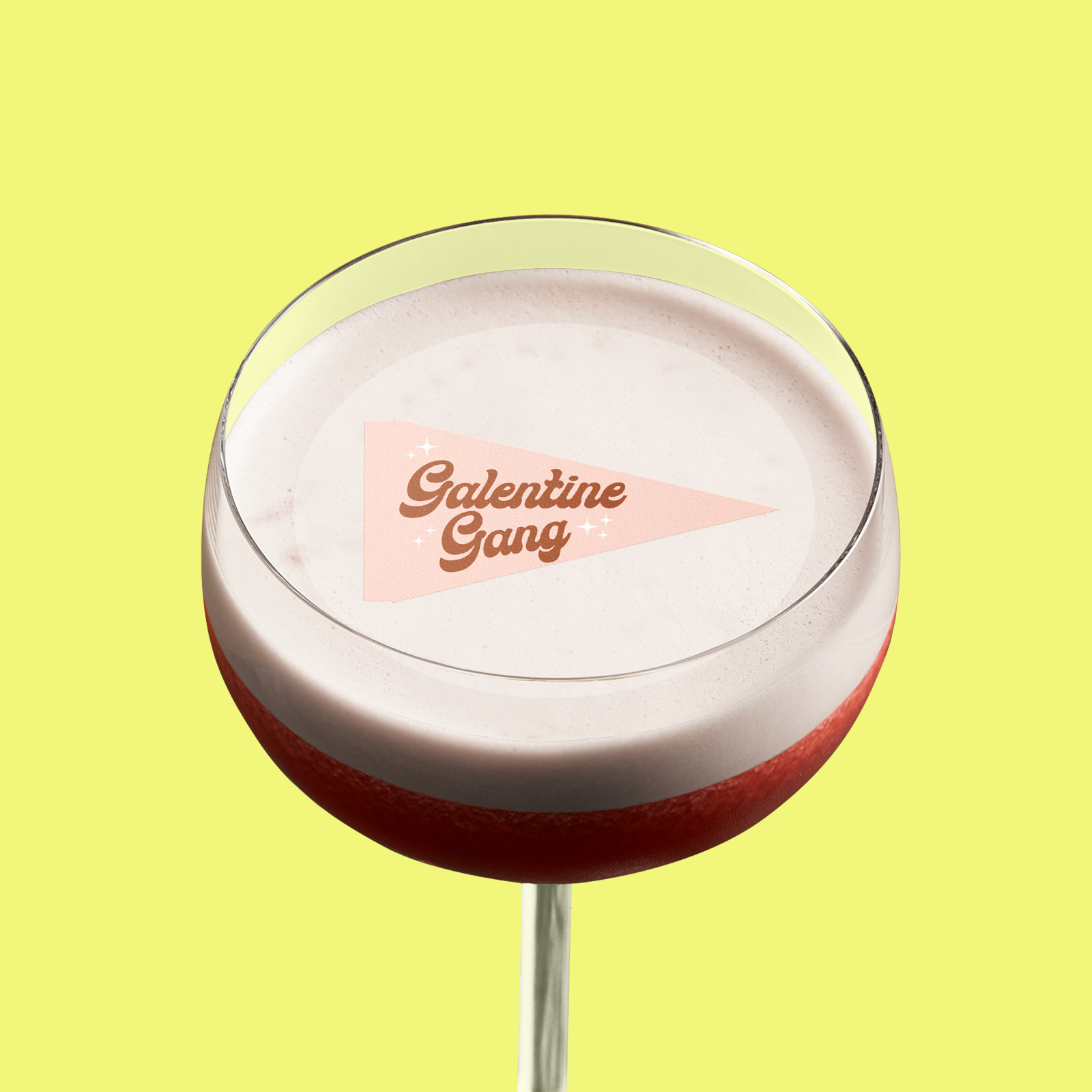 Galentines Gang Drink Topper