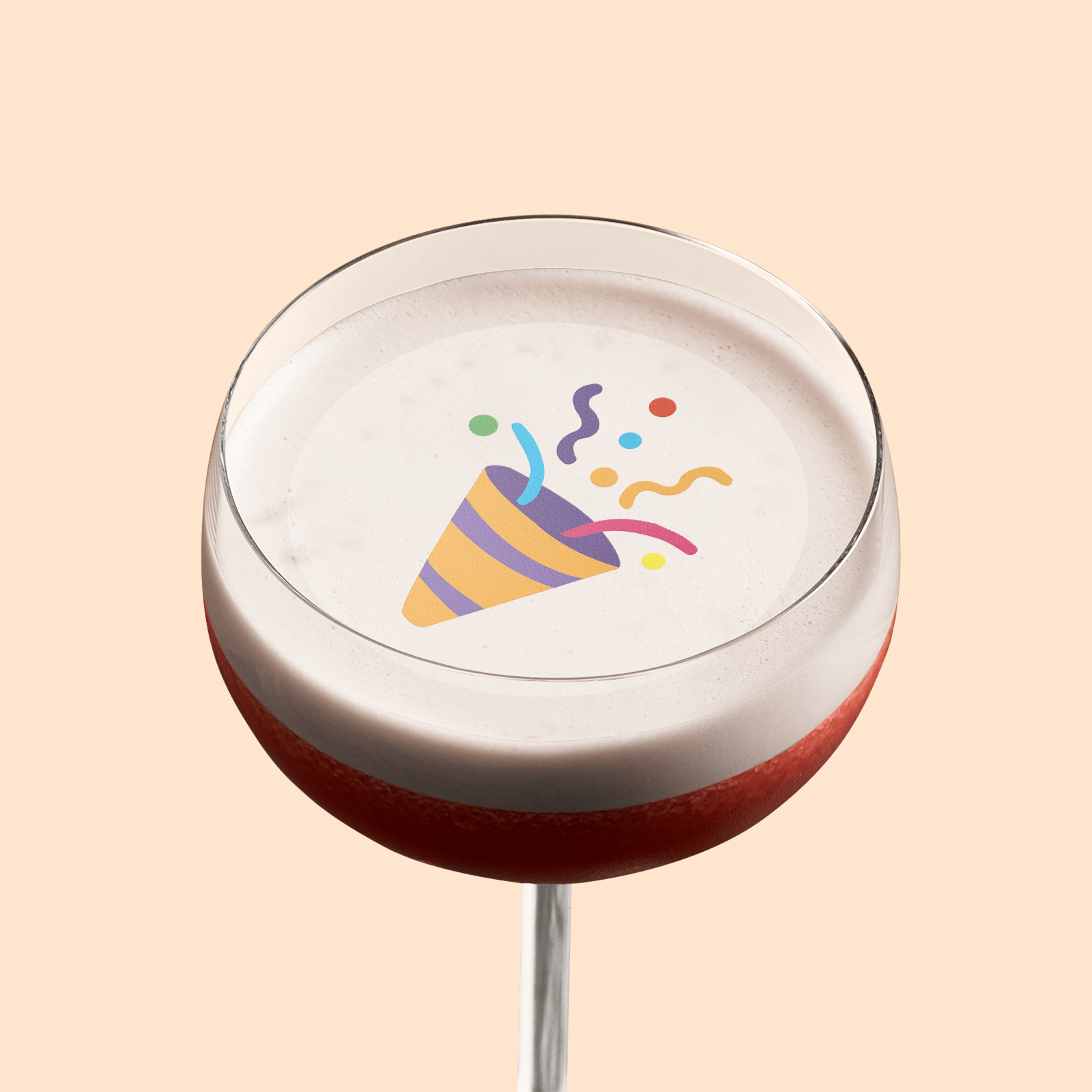 Edible Cocktail Toppers Birthday Celebration Emoji Drink Topper