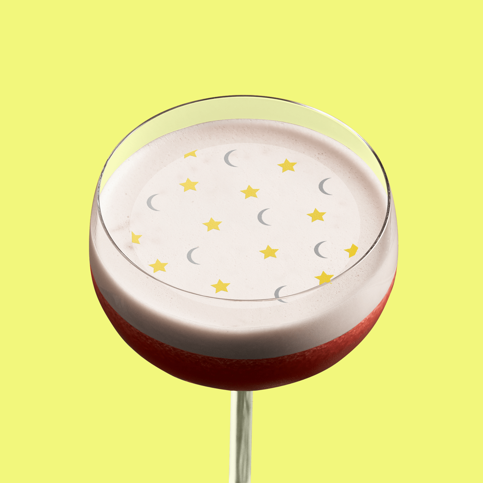 Edible Cocktail Toppers Halloween Moon and Stars Halloween Cocktail Topper