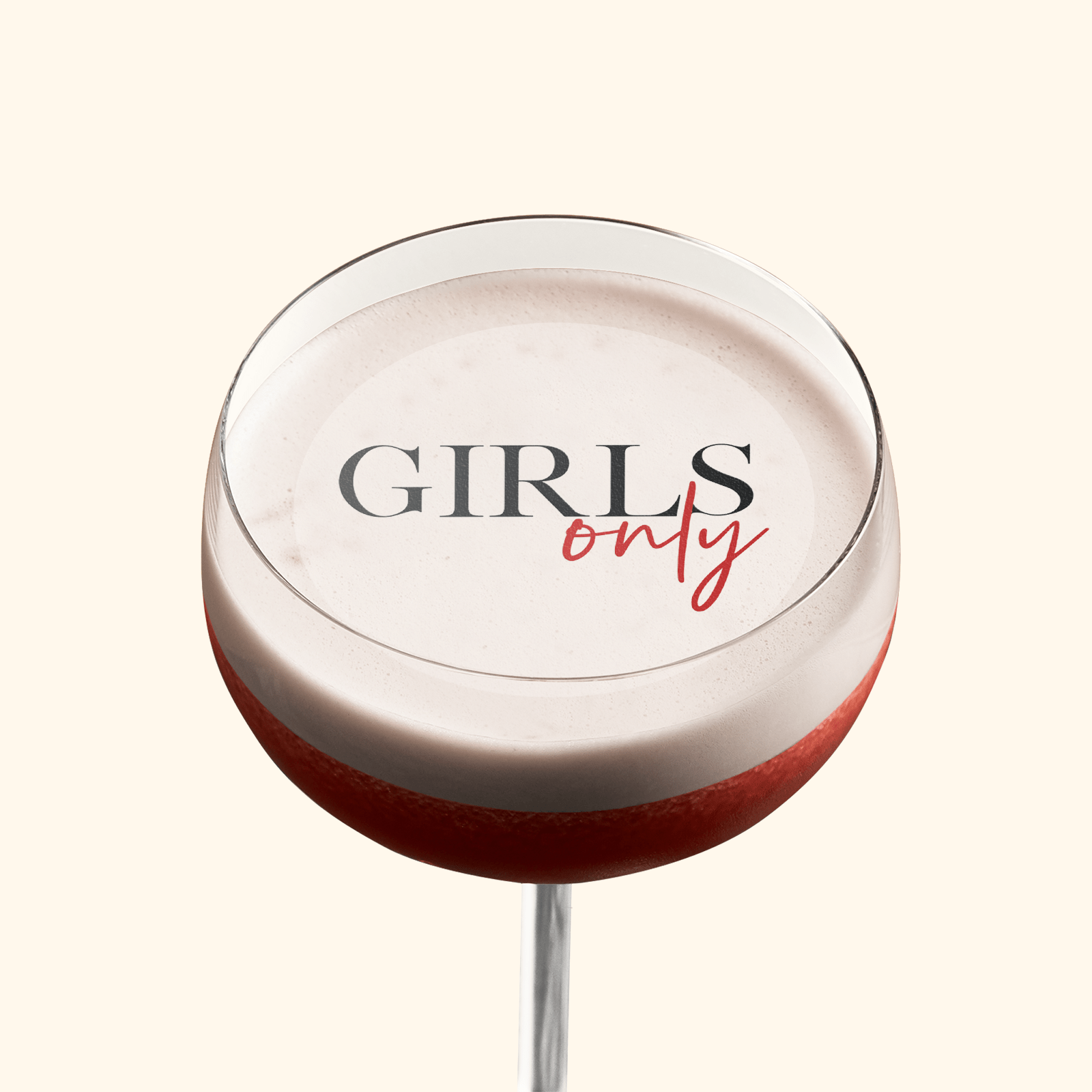 Edible Cocktail Toppers Hen Girls Only Cocktail Topper