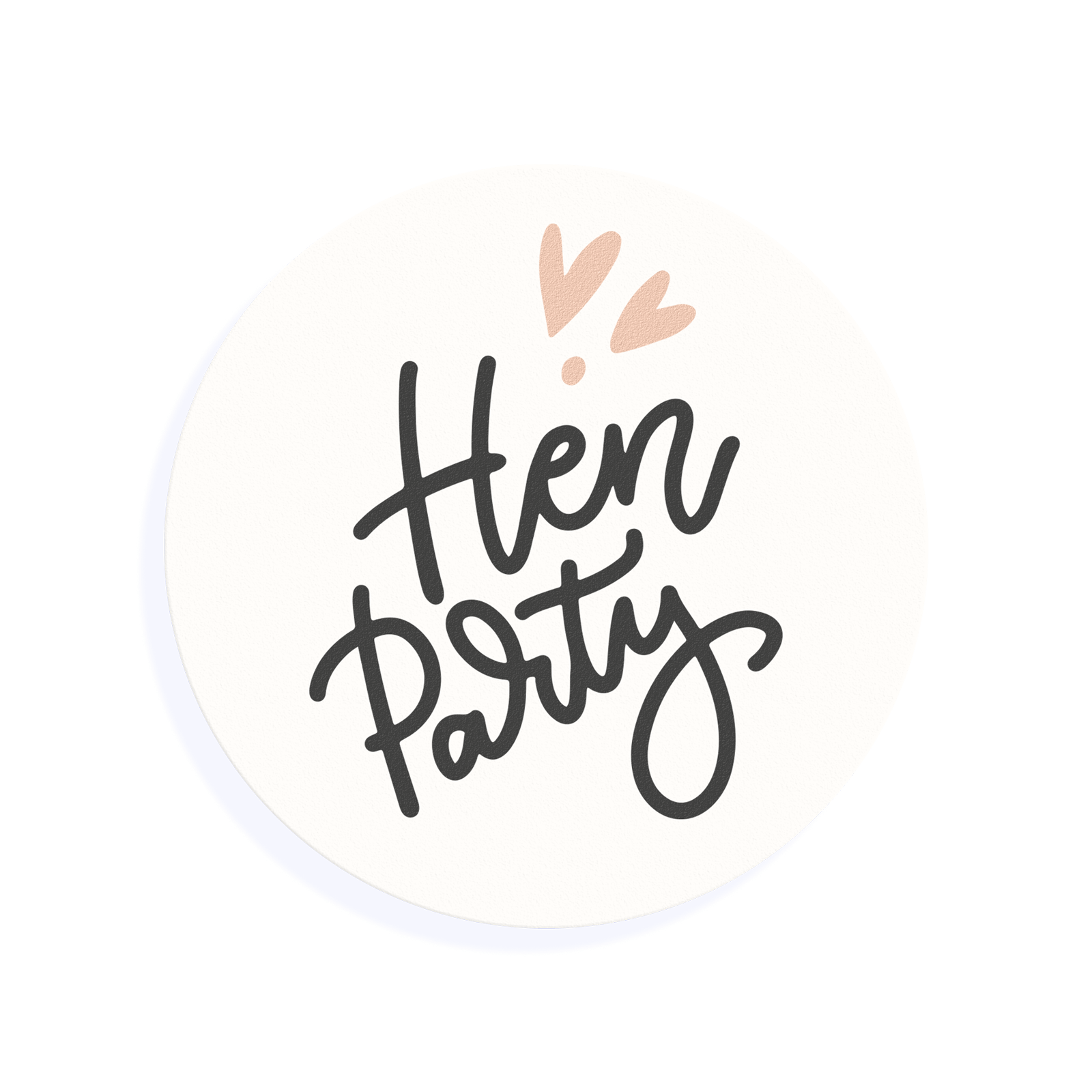 Edible Cocktail Toppers Hen 1.5 inch / 12 x 1.5 inch topper (0.42p each): £5.00 Hen Party - Hen Do Drink Toppers