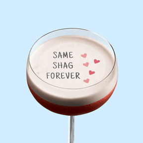 Edible Cocktail Toppers Hen Same Shag Forever Drink Topper