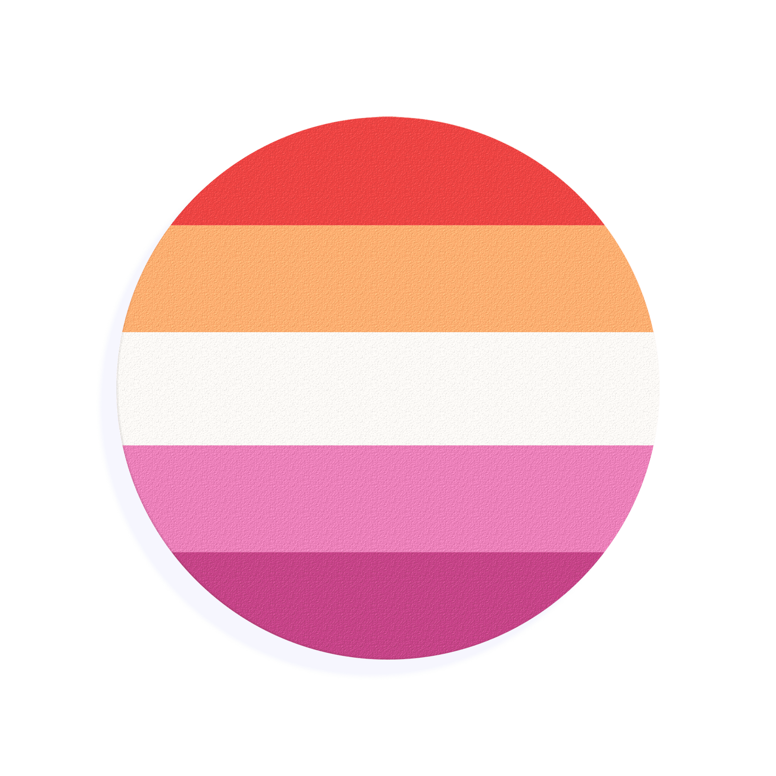 Edible Cocktail Toppers Pride Lesbian Pride Flag Cocktail Topper