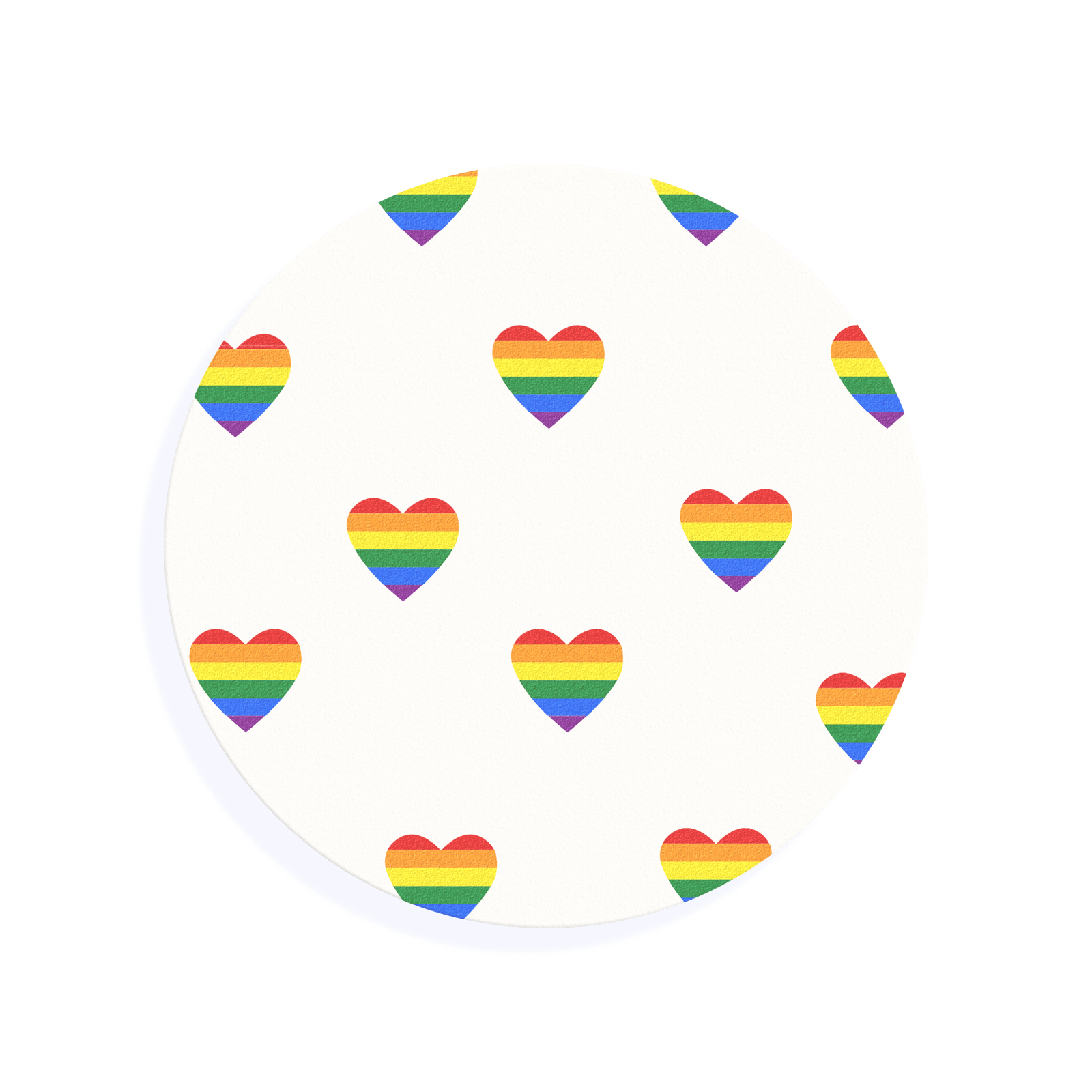 Edible Cocktail Toppers Pride 1.5 inch / 12 x 1.5 inch topper (0.42p each): £5.00 Pride Heart Cocktail Topper