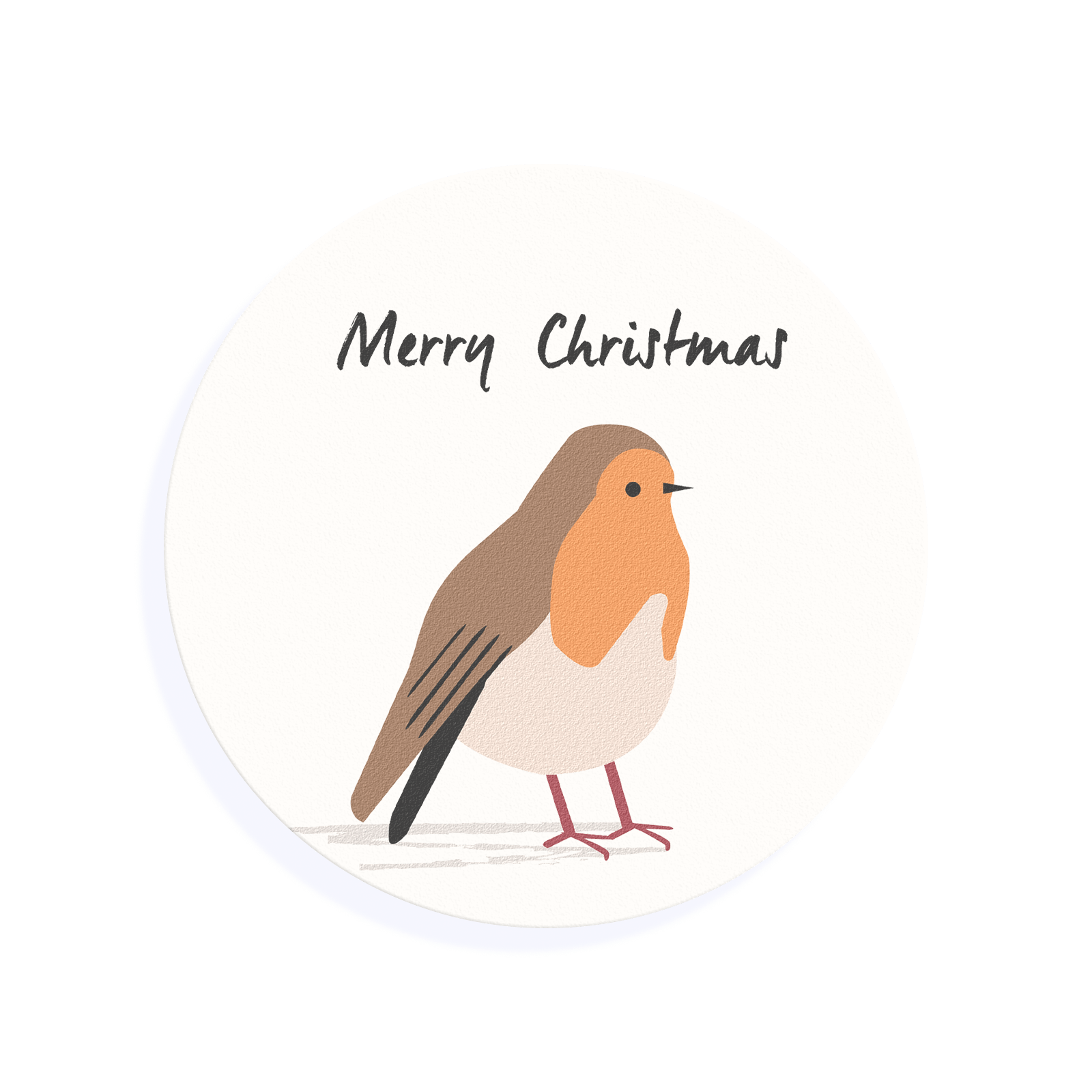 Edible Cocktail Toppers Xmas Robin Christmas Cocktail Toppers