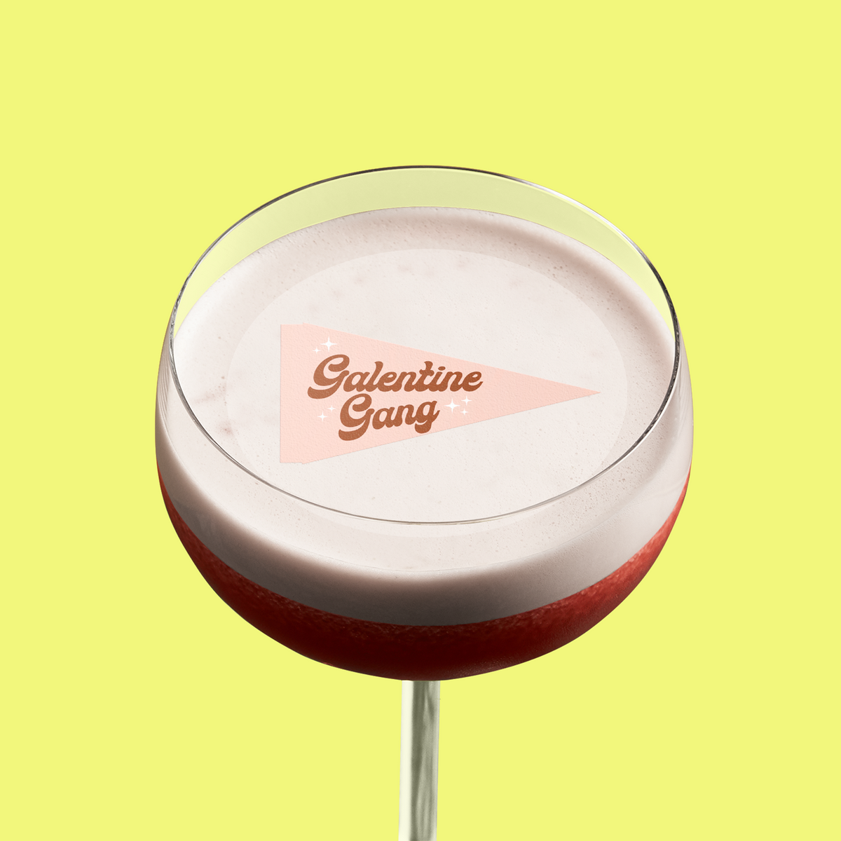 Galentines Gang Drink Topper