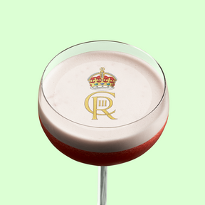 King Charles Coronation Crest Drink Topper