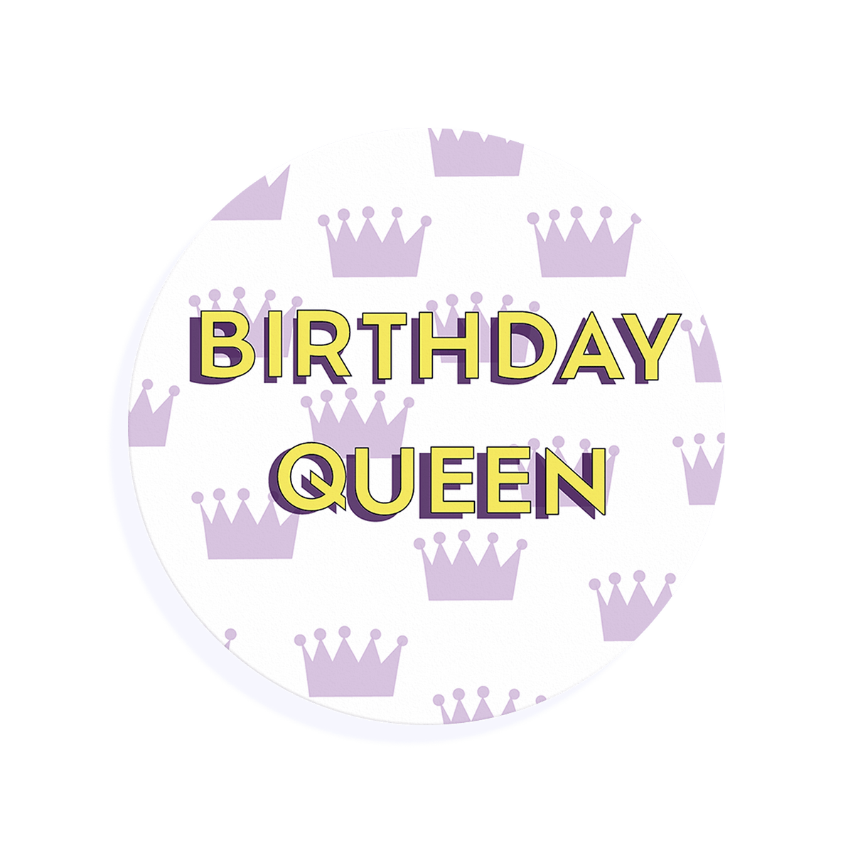 Edible Cocktail Toppers Birthday Birthday Queen Drink Topper
