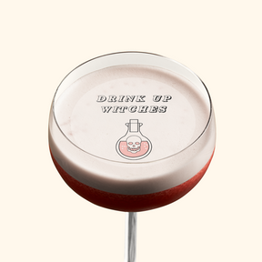 Edible Cocktail Toppers Halloween 'Drink Up Witches' Halloween Drink Topper