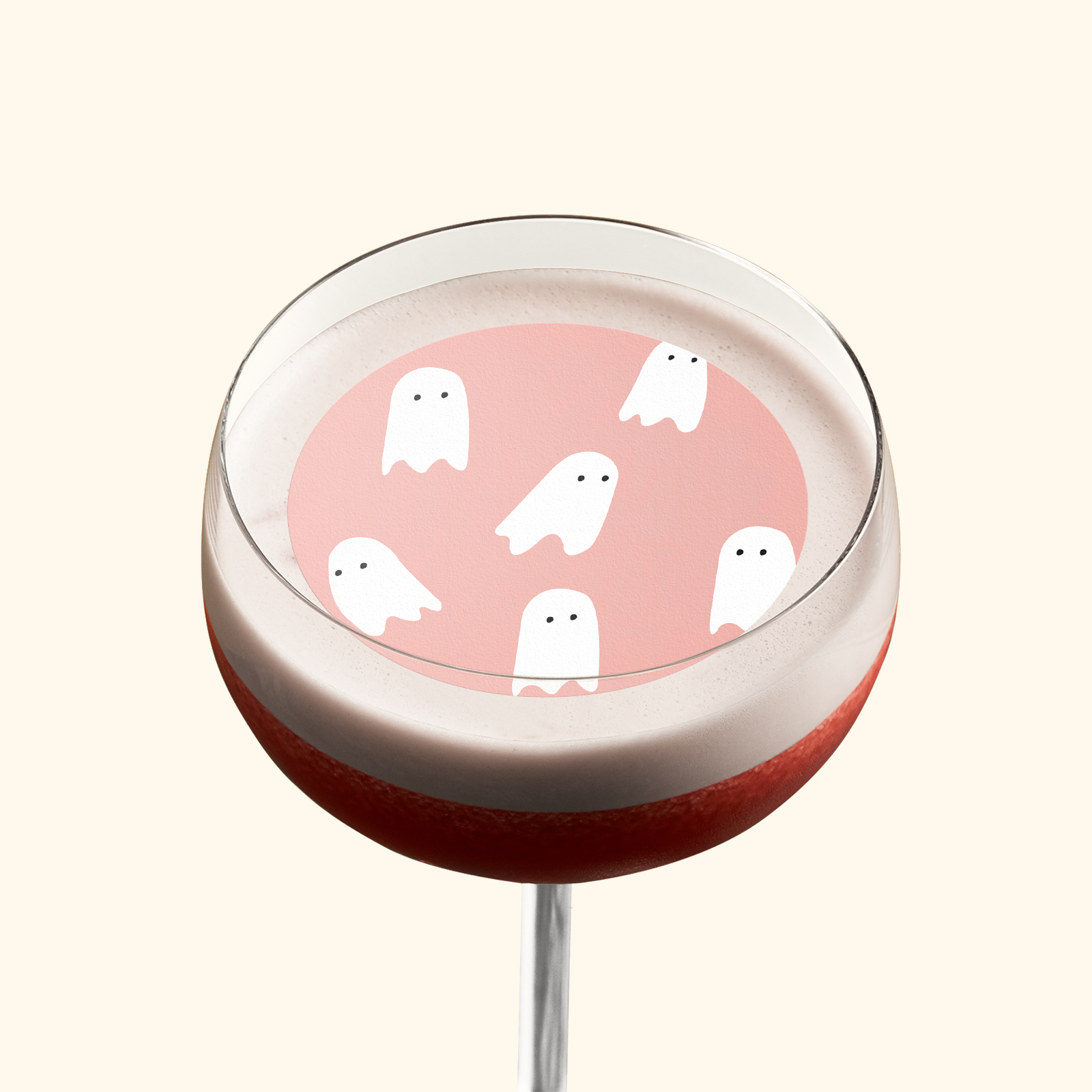 Edible Cocktail Toppers Halloween Ghosts Halloween Cocktail Topper