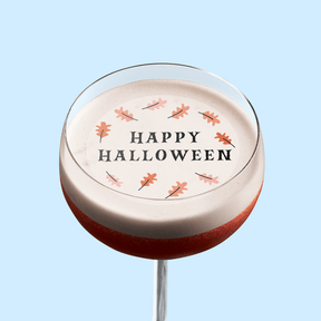 Edible Cocktail Toppers Halloween Happy Halloween Cocktail Topper