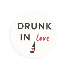 Edible Cocktail Toppers Hen 1.5 inch / 12 x 1.5 inch topper (0.50p each): £6 Drunk in Love Drink Topper