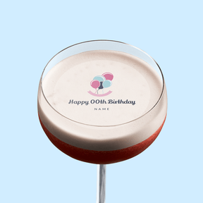 Edible Cocktail Toppers Personalise Personalised Birthday Toppers (1)