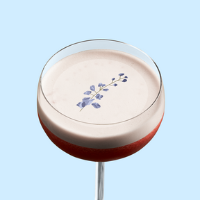 Edible Cocktail Toppers Wedding Delphinium Wedding Drink Topper