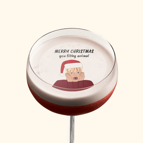 Edible Cocktail Toppers Xmas Home Alone Christmas Cocktail Topper